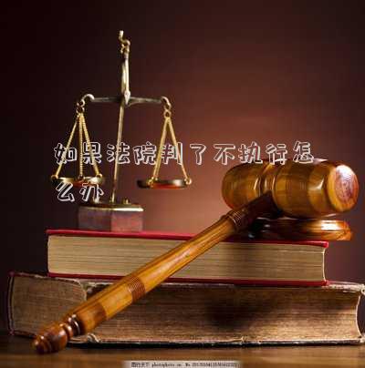如果法院判了不執(zhí)行怎么辦