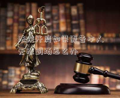 法院開庭如果原告本人無法到場怎么辦