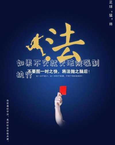 如果不交就交法院強(qiáng)制執(zhí)行