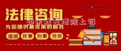如果我去法院上訴