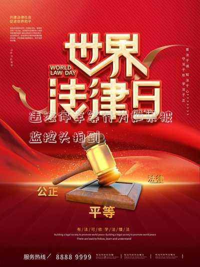 違法停車等行為如果被監(jiān)控頭拍到