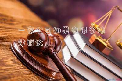 一家公司如果有很多法律訴訟